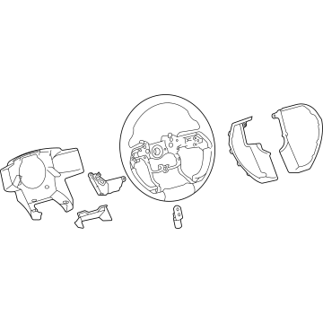 Toyota 45100-0C520-C0 Steering Wheel