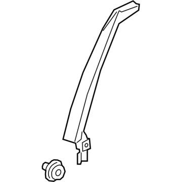 Toyota 67673-12021 Frame Molding