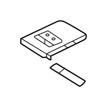 Toyota 74243-12020 Switch Cover
