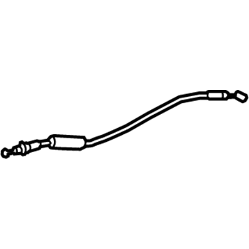 69730-F4010 Toyota Lock Cable, Rear Illustration 1 of 1