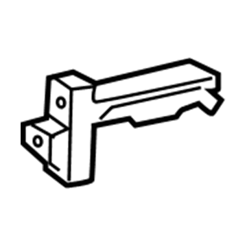 68640-F4010 Toyota Door Check, Driver Side Illustration 1 of 1