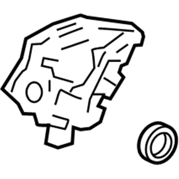 69050-F4010 Toyota Lock Actuator, Passenger Side Illustration 1 of 1