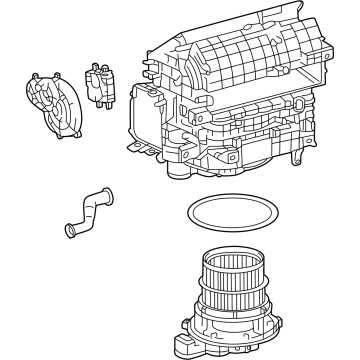 Toyota 87130-60651 Blower Assembly