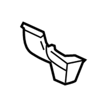 57106-17071 Toyota Support Bracket, Front Driver Side Illustration 1 of 1