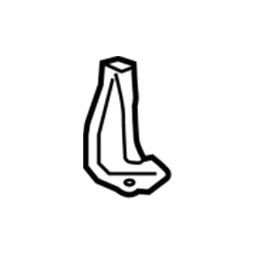 53725-17030 Toyota Front Reinforcement, Passenger Side Illustration 1 of 1