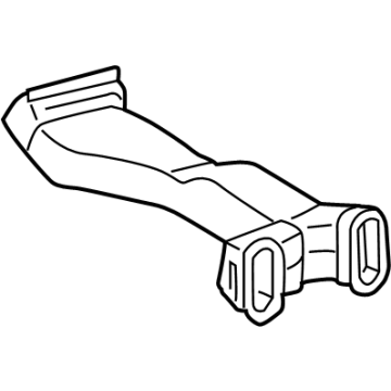 Toyota 58861-30230 Center Duct