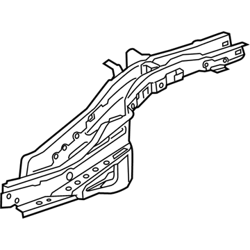 Toyota 57601-F4010 Rear Rail
