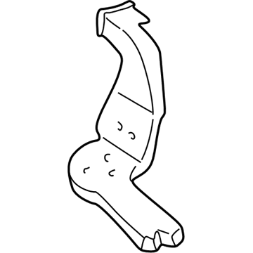 Toyota 87213-07010 Rear Duct