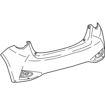 Toyota Yaris Bumper Cover - 52159-0U921