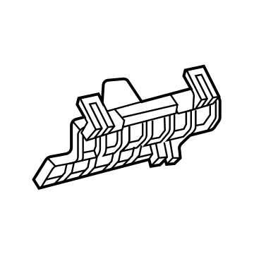 Toyota 87114-02150 Lower Duct