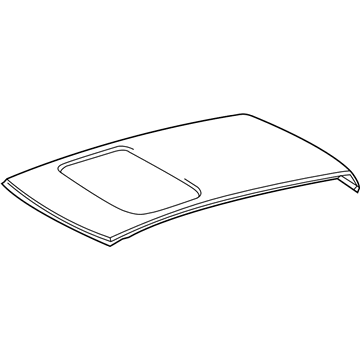 63111-0C150 Toyota Roof Panel Illustration 1 of 1