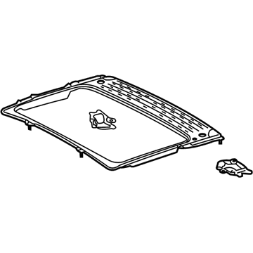 63104-0C010 Toyota Sunroof Reinforcement Illustration 1 of 1