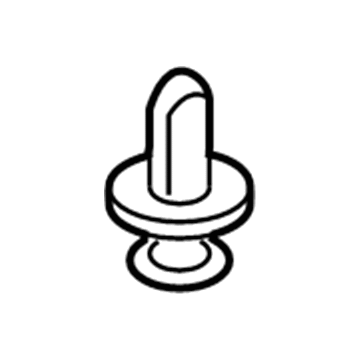 Toyota 75867-06030 Rocker Molding Retainer