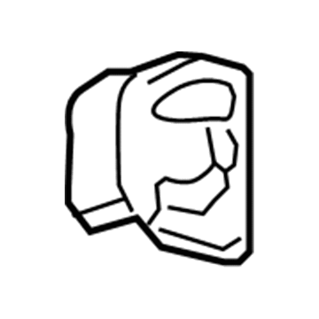 Toyota 86212-01060 AM/FM CD Mount Bracket