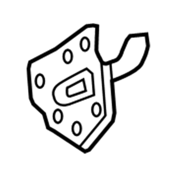 Toyota 86211-01060 AM/FM CD Mount Bracket