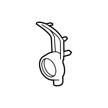 Toyota 52127-35160 Fog Lamp Bezel