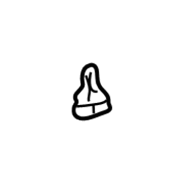 Toyota 67867-12150 Lower Weatherstrip Retainer