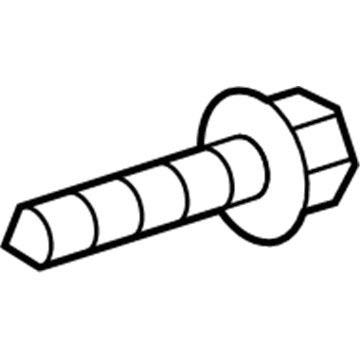 Toyota 90167-50063 Emblem Bolt