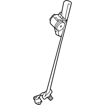 Toyota 73350-0C050-C0 Center Seat Belt