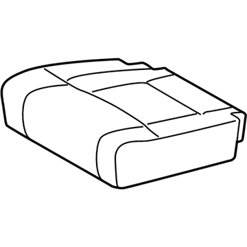 Toyota 71075-0C400-E2 Cushion Cover