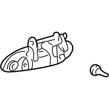 Toyota 69230-47020-A0 Handle, Outside