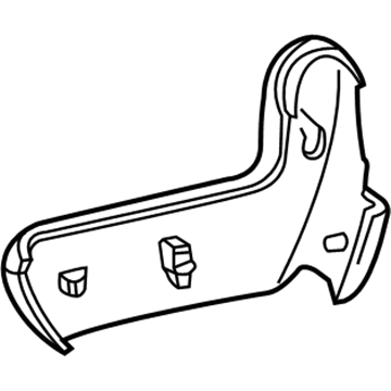 Toyota 71811-AE030-B0 Recline Cover