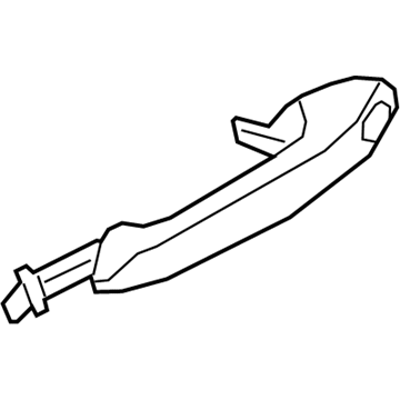 Toyota GR Supra Exterior Door Handle - 69220-WAA53