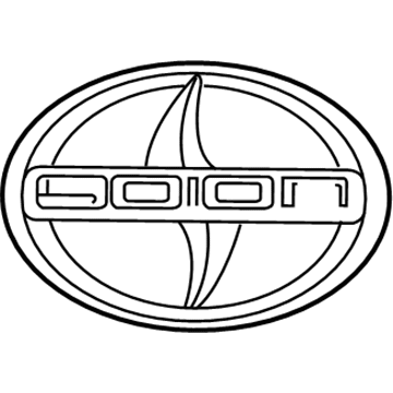 Scion 75301-21010 Emblem