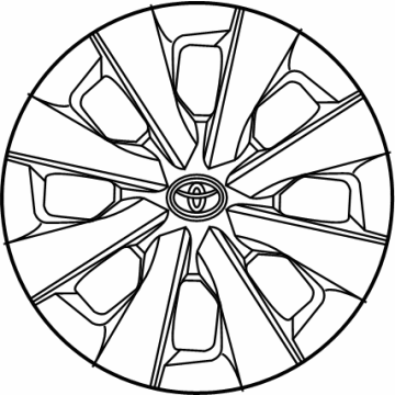 Toyota 42602-02490 Wheel Cover