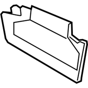 Toyota 74310-0C310-E0 Sunvisor