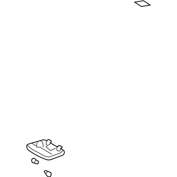 Toyota 81240-0C060-B0 Dome Lamp