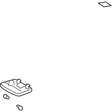 Toyota 81240-0C060-B0 Dome Lamp