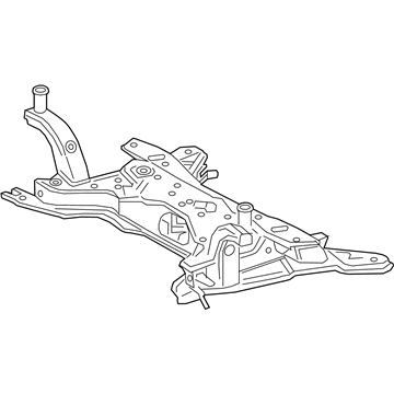Toyota 51201-47072 Crossmember