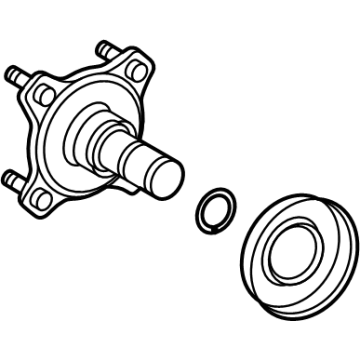 Toyota 41309-28080 Shaft
