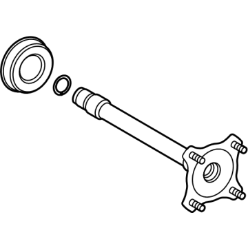 Toyota 41309-28071 Shaft