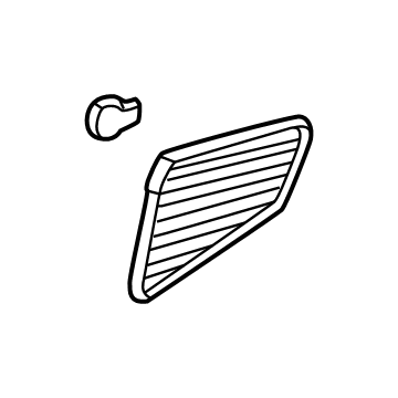 Toyota 62633-60020-C0 Air Grille