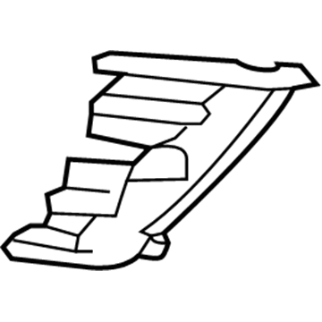 Toyota 53124-0D020 Side Cover