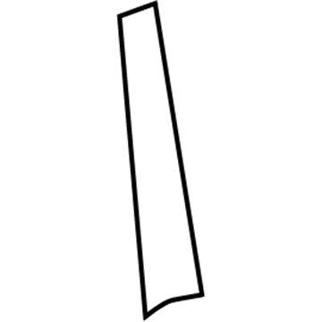 Toyota Camry Door Moldings - 75756-06020