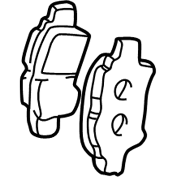 Scion 04465-52210 Brake Pads