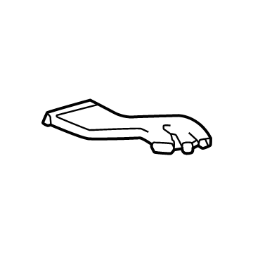 Toyota 87218-0C050 Rear Duct