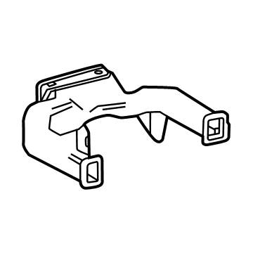 Toyota 58861-0C050 Center Duct