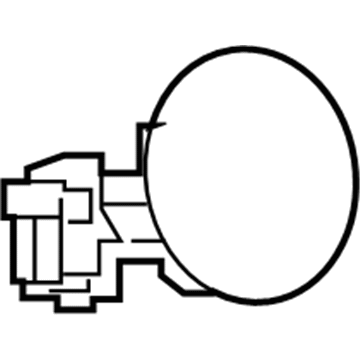 Toyota 77350-12530 Fuel Door