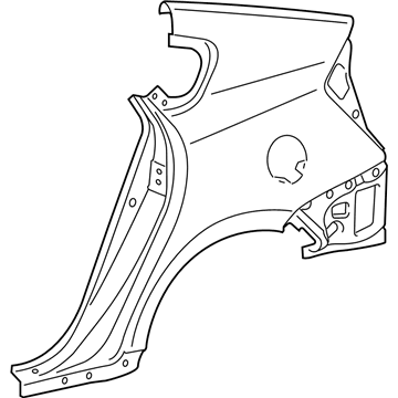 Toyota 61601-47090 Quarter Panel