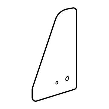 Toyota 68123-0E160 Fixed Glass