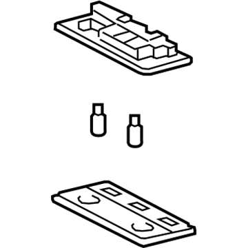 Toyota 81260-52120-B0 MAP Lamp Assembly