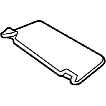 Toyota 74320-0DD11-B0 Sunvisor