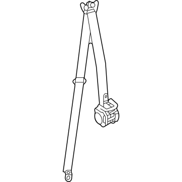 Toyota 73560-35050-C1 Belt & Retractor