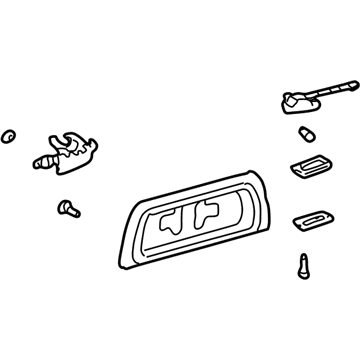 Toyota 76801-0C010-C0 Pocket Assembly