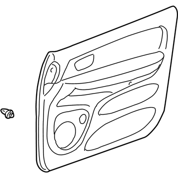 Toyota 67610-0C141-B1 Door Trim Panel