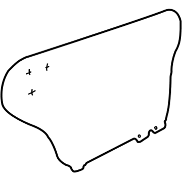 Toyota 67801-0C010 Water Deflector